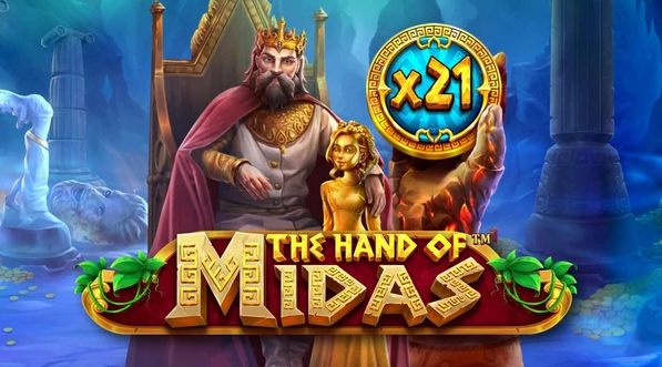 Mão de Midas, jogos de slots, apostas, mitologia grega, entretenimento.